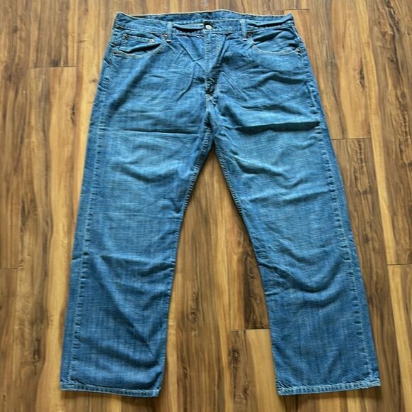 Levi's Mens 569 Loose Straight Jeans - Picture 4 of 5